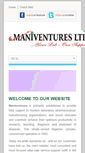 Mobile Screenshot of maniventures.com